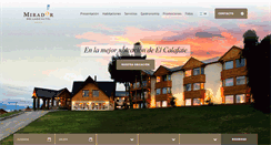 Desktop Screenshot of miradordellago.com.ar